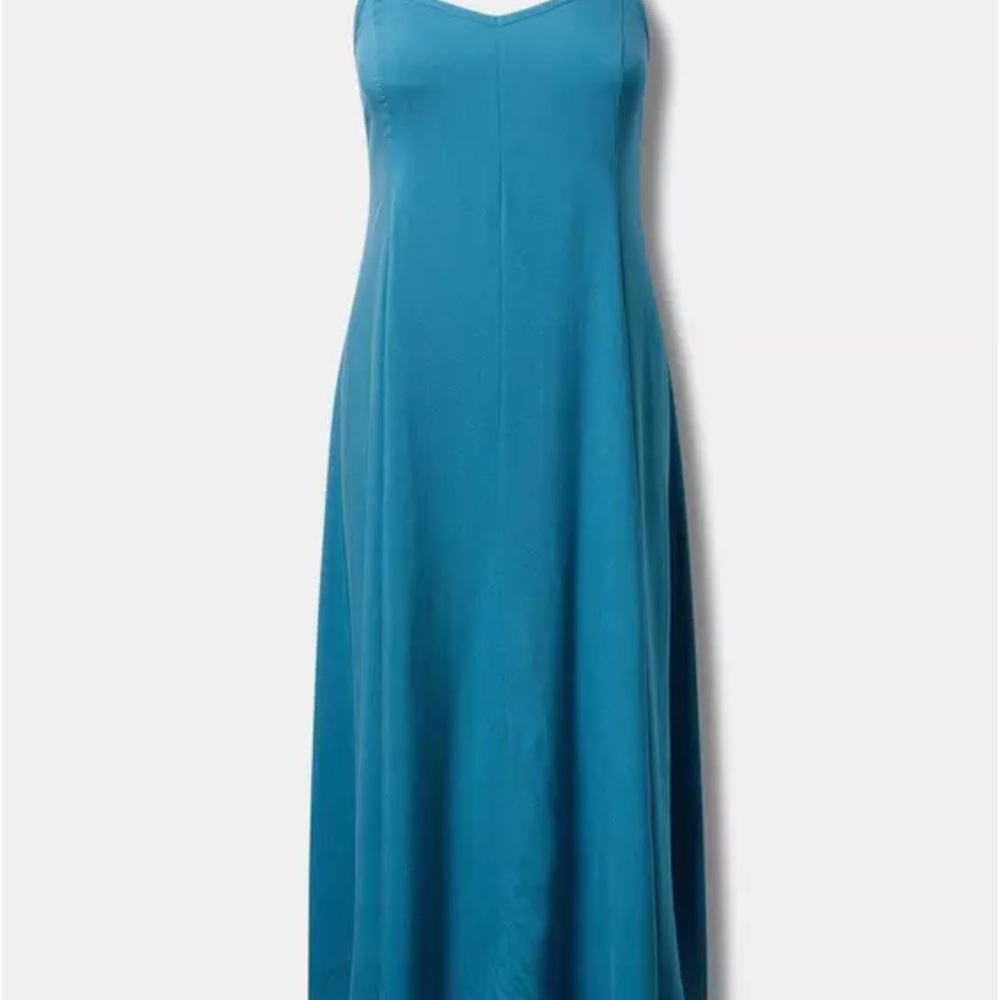 Torrid Challis Blue Maxi Dress